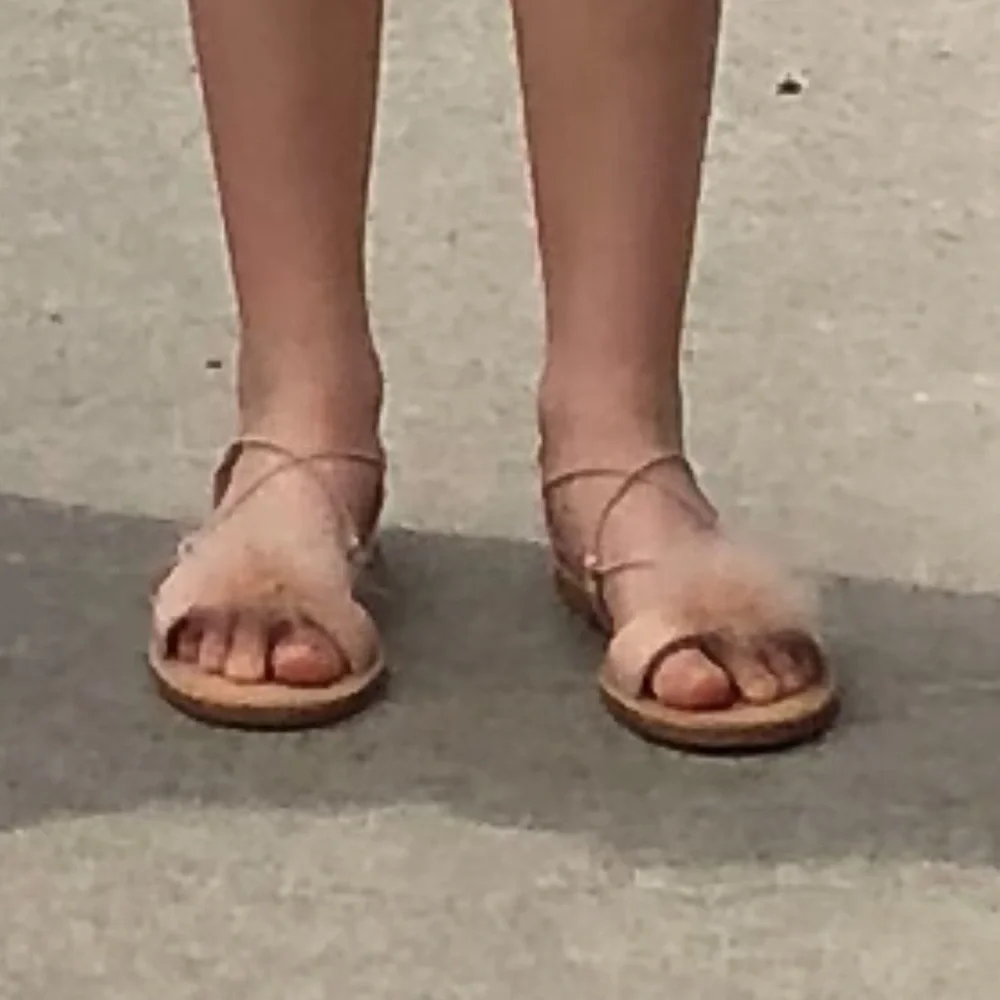 Zara girls sandals size 39